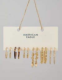 AE Hoop Earrings 6-Pack