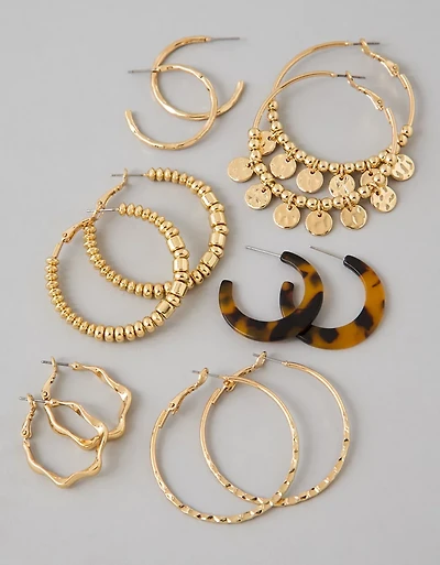 AE Hoop Earrings 6-Pack