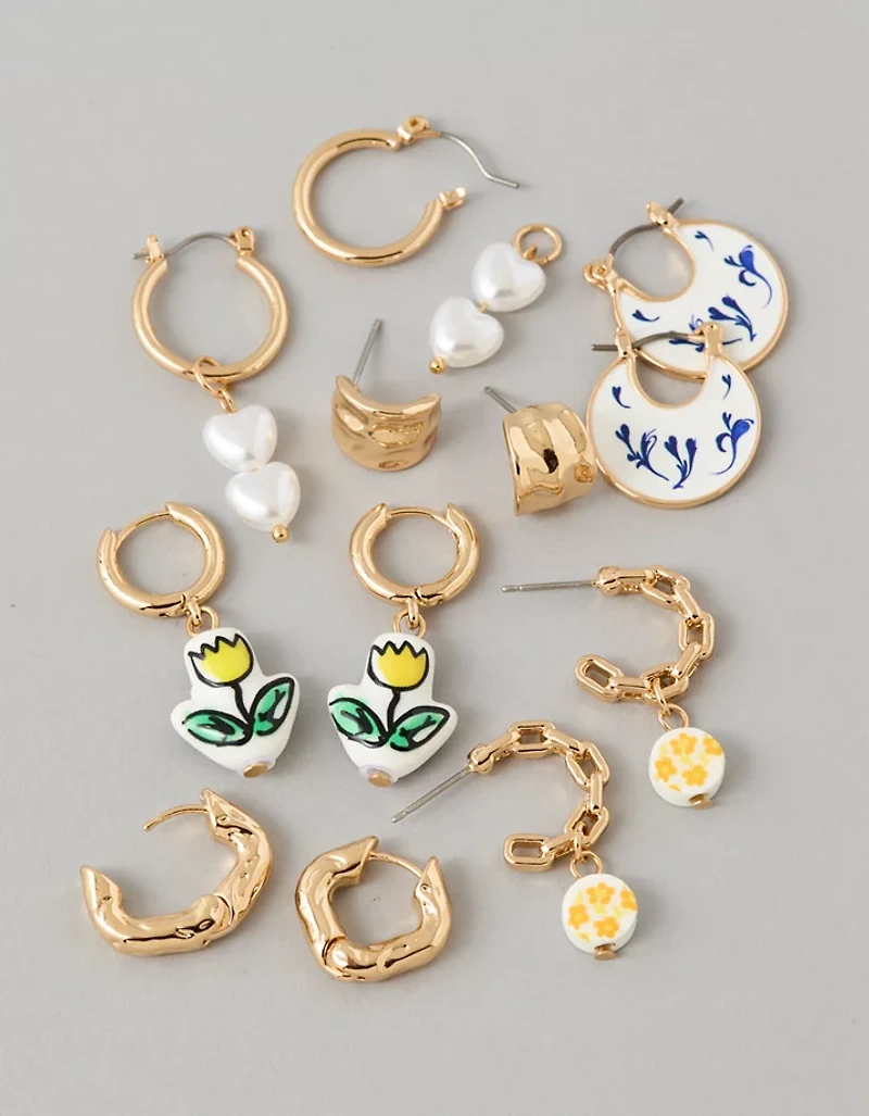 AE Yellow Tulip Earrings 6-Pack