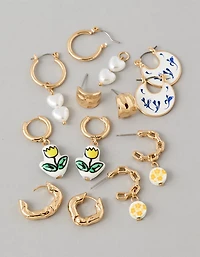 AE Yellow Tulip Earrings 6-Pack