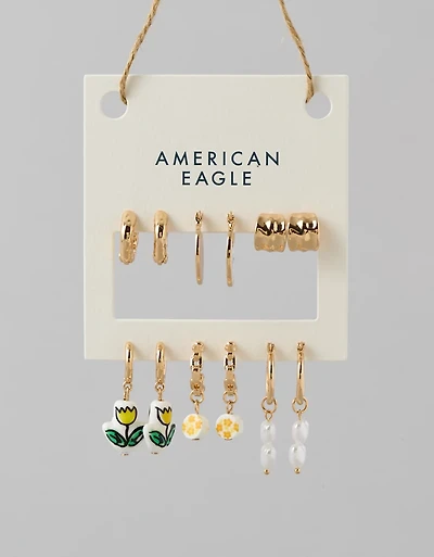 AE Yellow Tulip Earrings 6-Pack