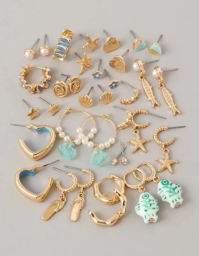 AE Nautical Earrings 18-Pack