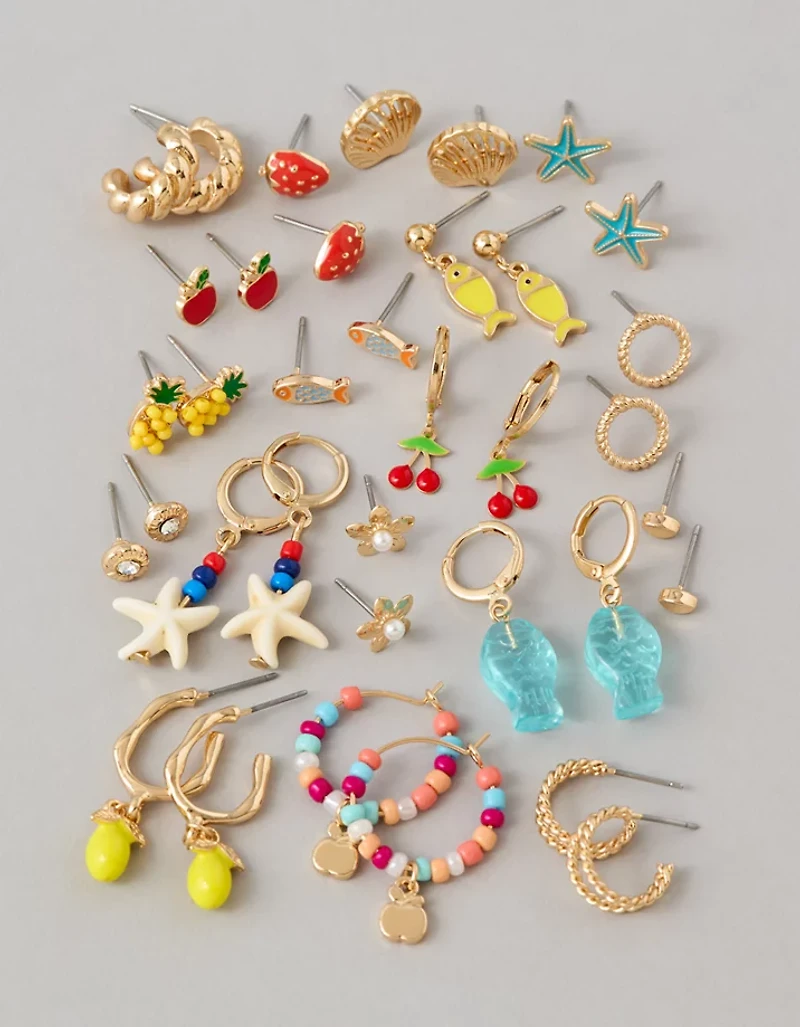 AE Fruit & Shell Earring 18-Pack