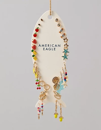 AE Fruit & Shell Earring 18-Pack