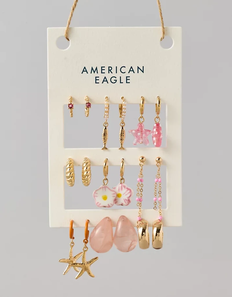 AE Nautical Earrings 9-Pack
