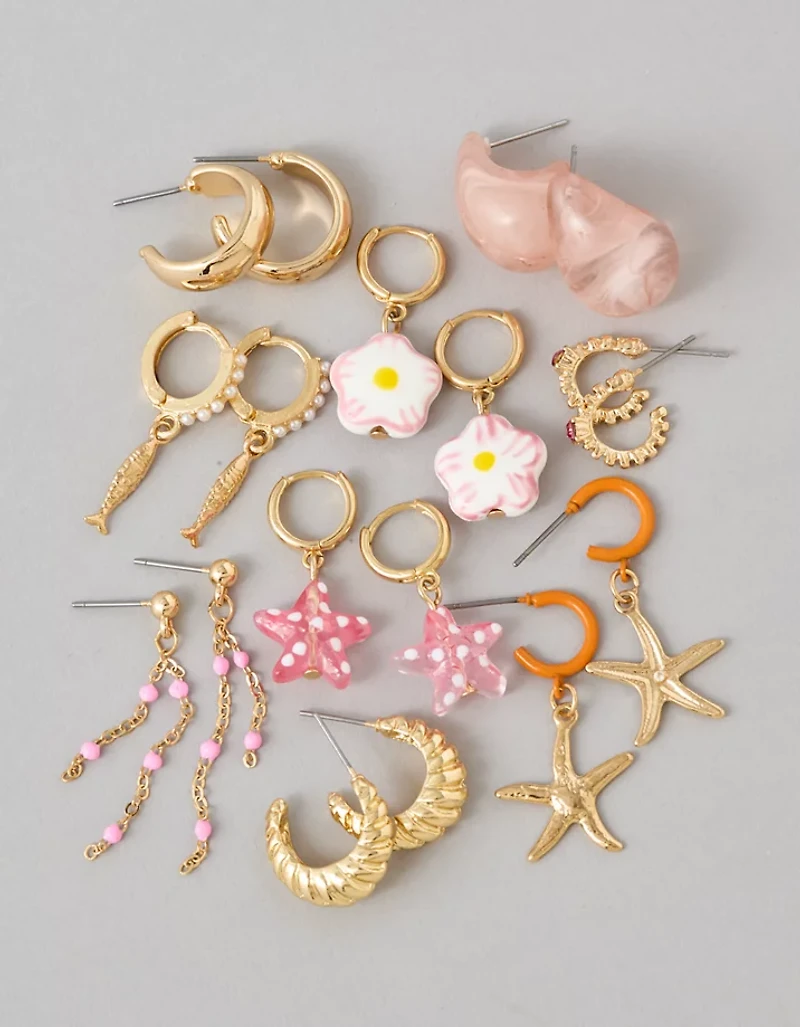 AE Nautical Earrings 9-Pack