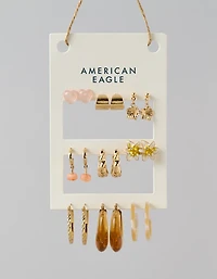 AE Floral Earrings 9-Pack