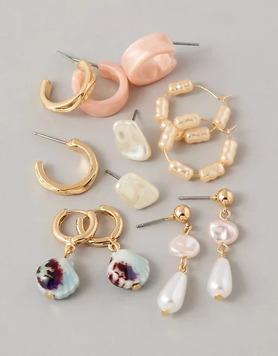 AE Shell Earrings 6-Pack