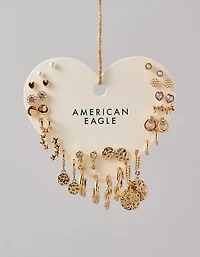 AE Faux Gold Earring 18-Pack