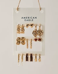 AE Swirl Earring 9-Pack