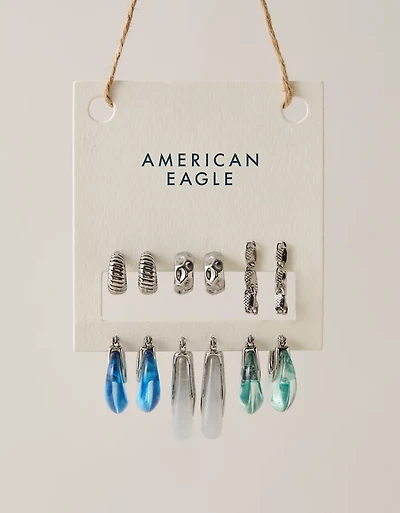 AE Resin Earrings 6-Pack