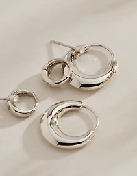 AE Keepers Collection Platinum Plated Earrings 3-Pack