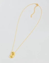 Athra Bubble Letter Necklace