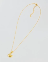 Athra Bubble Letter Necklace