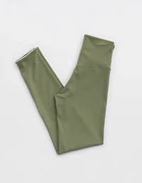 OFFLINE By Aerie Real Me XTRA Ribbed Picot Trim Crossover Legging