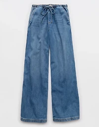 Aerie Daydream Denim Pull-On Pant