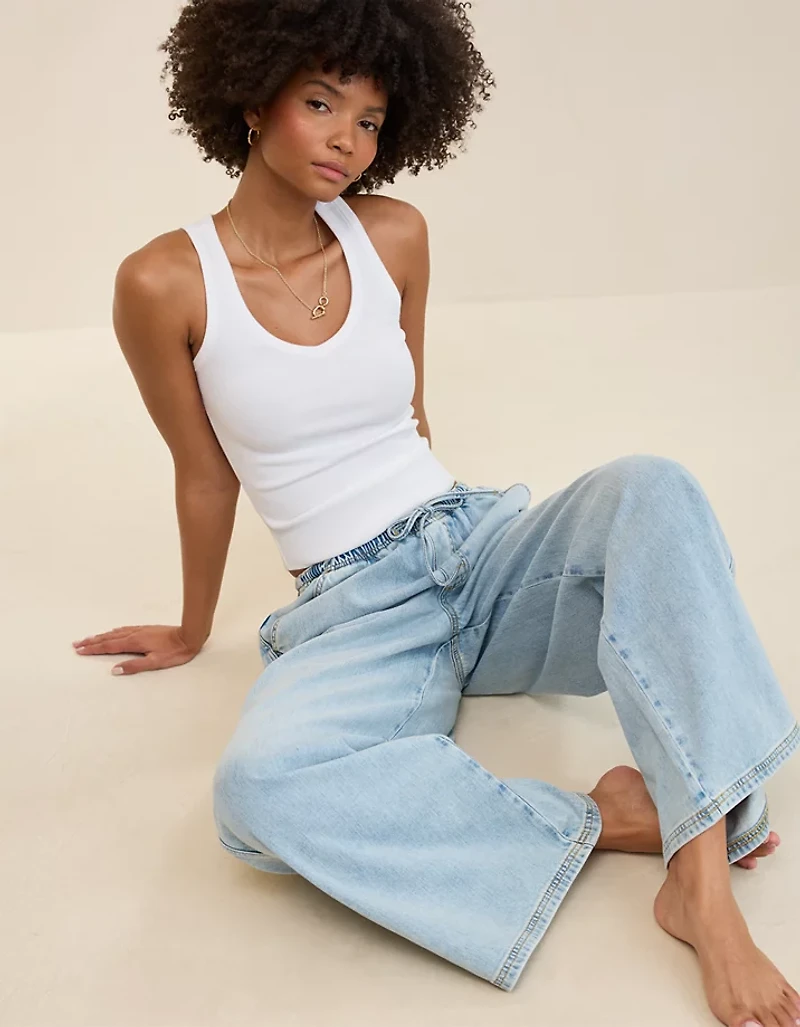 Aerie Daydream Denim Pant