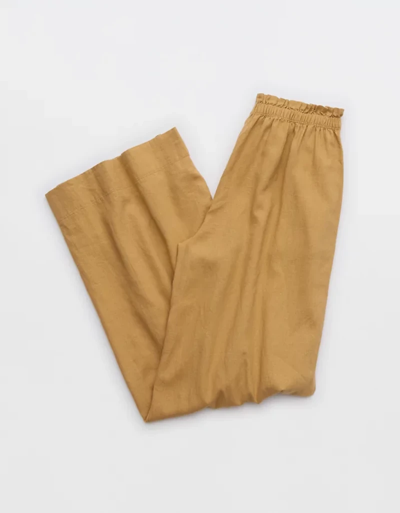Aerie Linen Blend Trouser
