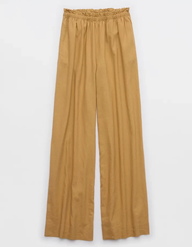 Aerie Linen Blend Trouser