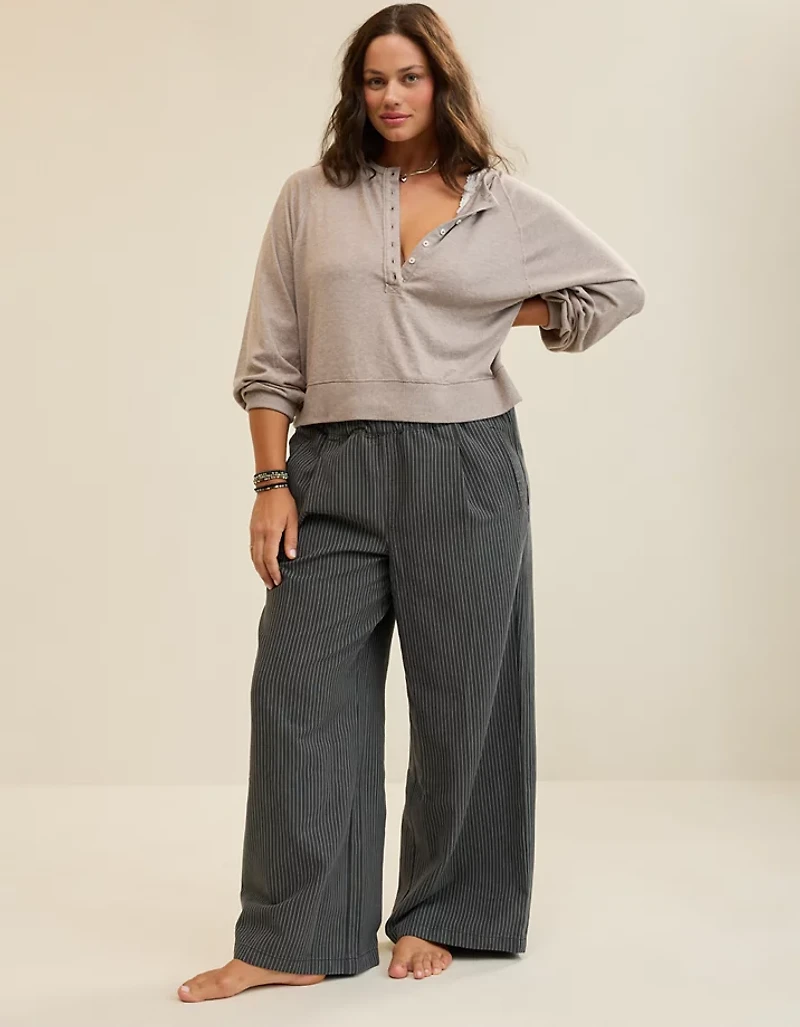Aerie Stripe Trouser
