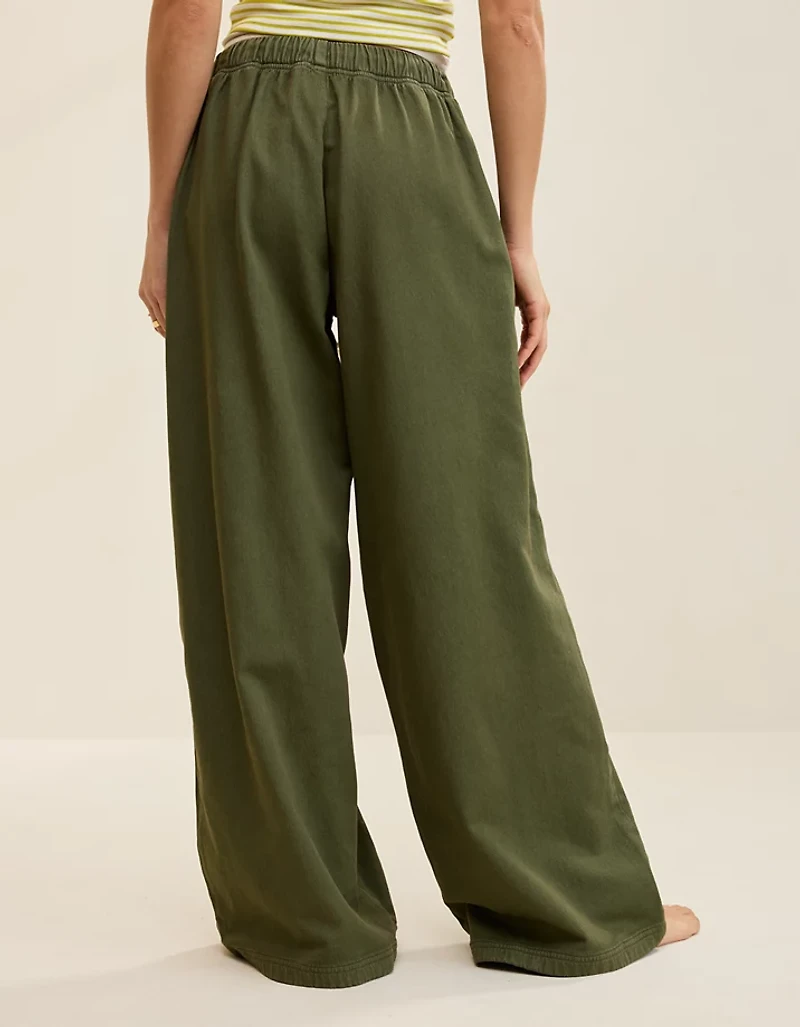 Aerie Daydream Denim Stretch Trouser