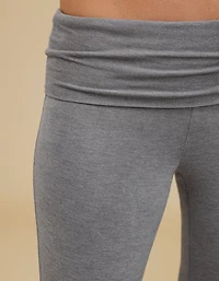 Aerie Let's Bounce Foldover Bootcut PJ Pant