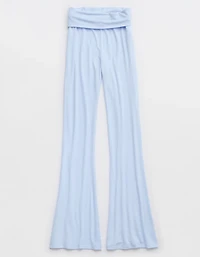 Aerie Let's Bounce Foldover Bootcut PJ Pant