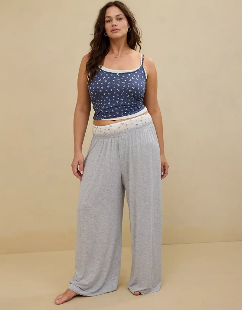 Aerie Superchill® Modal Rib Trouser PJ