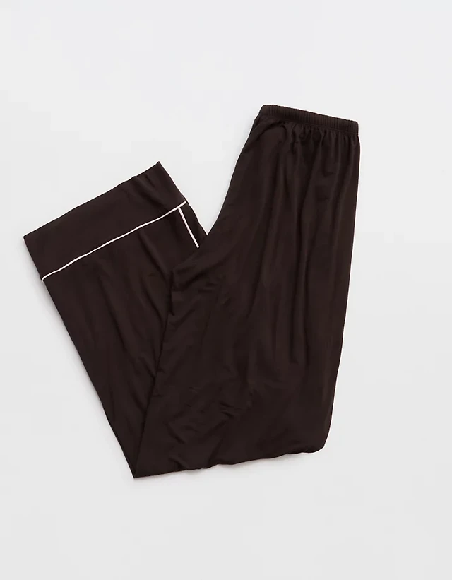 OVERSLEPT by Aerie Real Soft® Piping PJ Pant