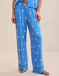 OVERSLEPT by Aerie Real Soft® Piping PJ Pant