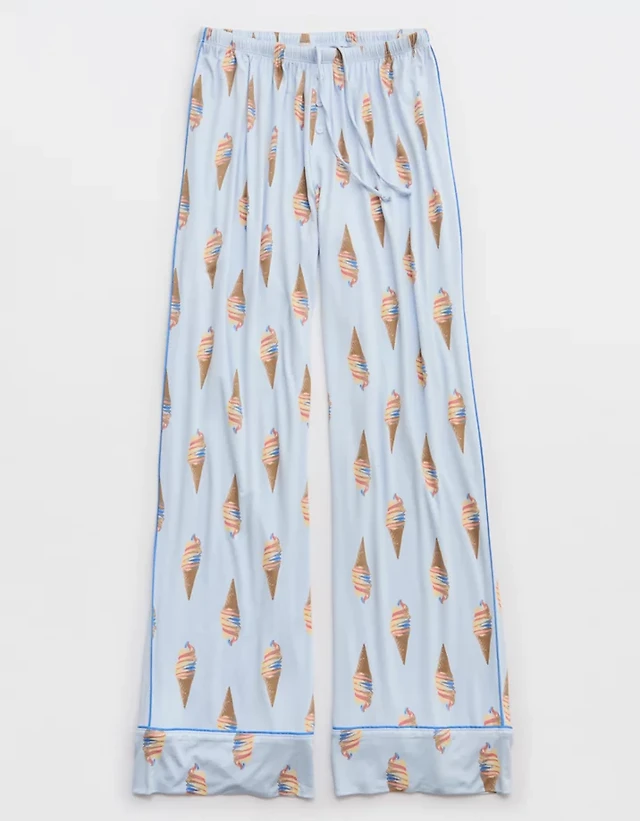 OVERSLEPT by Aerie Real Soft® Piping PJ Pant