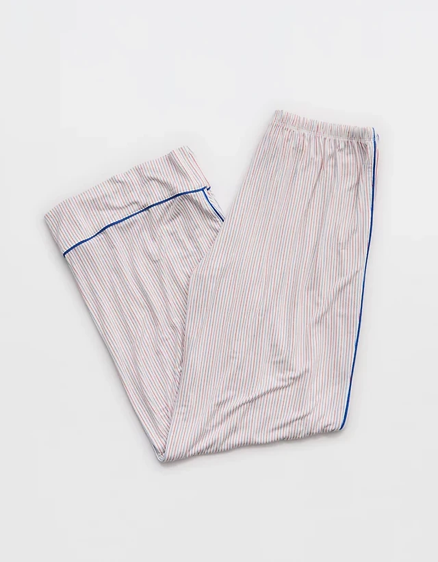 OVERSLEPT by Aerie Real Soft® Piping PJ Pant