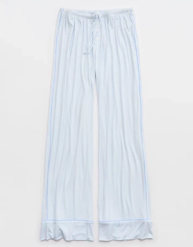 OVERSLEPT by Aerie Real Soft® Piping PJ Pant