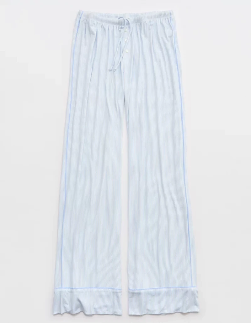 OVERSLEPT by Aerie Real Soft® Piping PJ Pant
