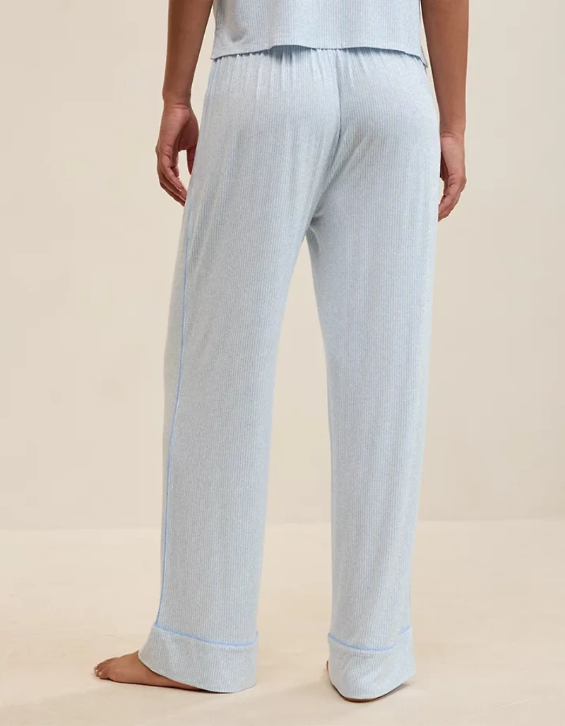 OVERSLEPT by Aerie Real Soft® Piping PJ Pant