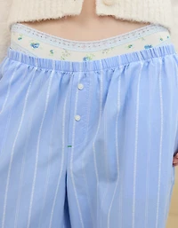 Aerie Off-Duty Poplin Trouser PJ