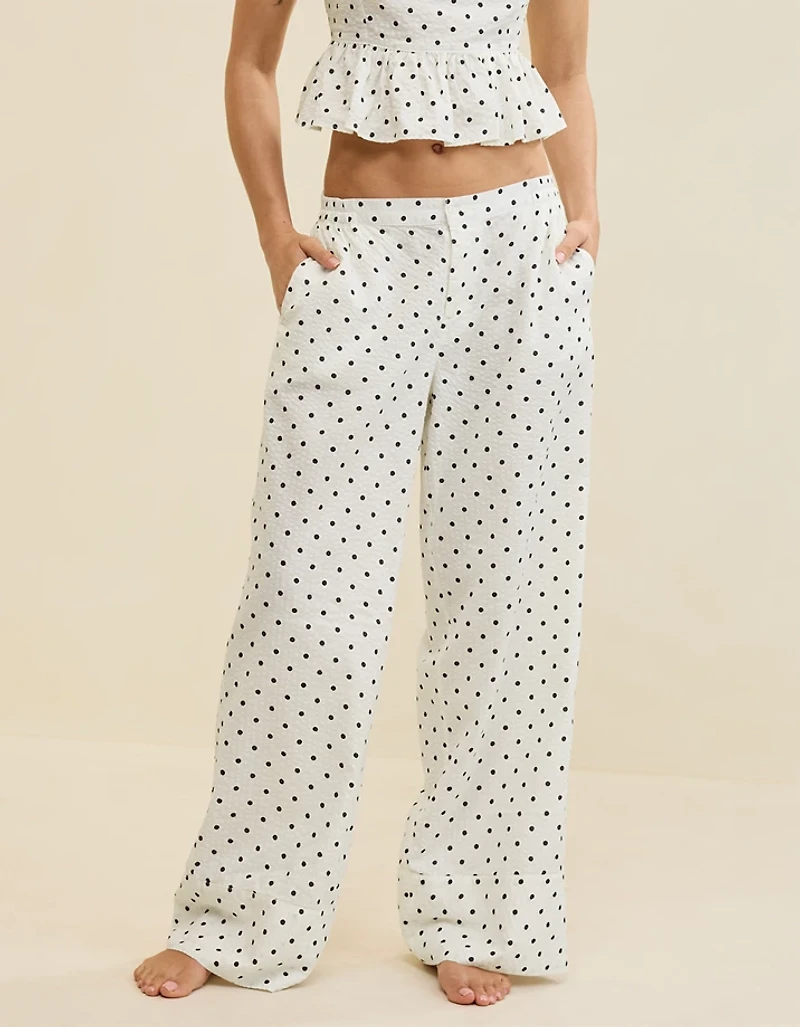 Aerie Seersucker Trouser PJ