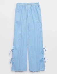 Aerie Off-Duty Seersucker Side Tie Trouser PJ