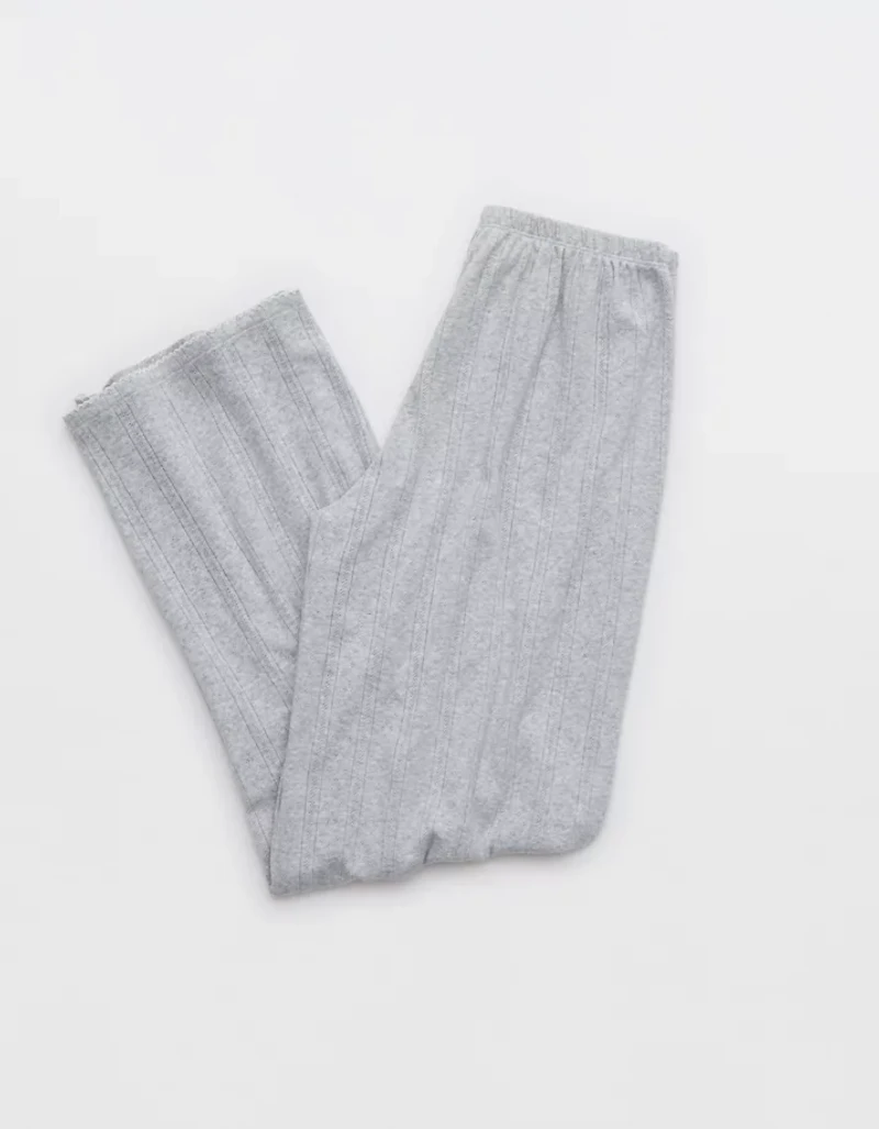 Aerie Off-Duty Pointelle Trouser PJ