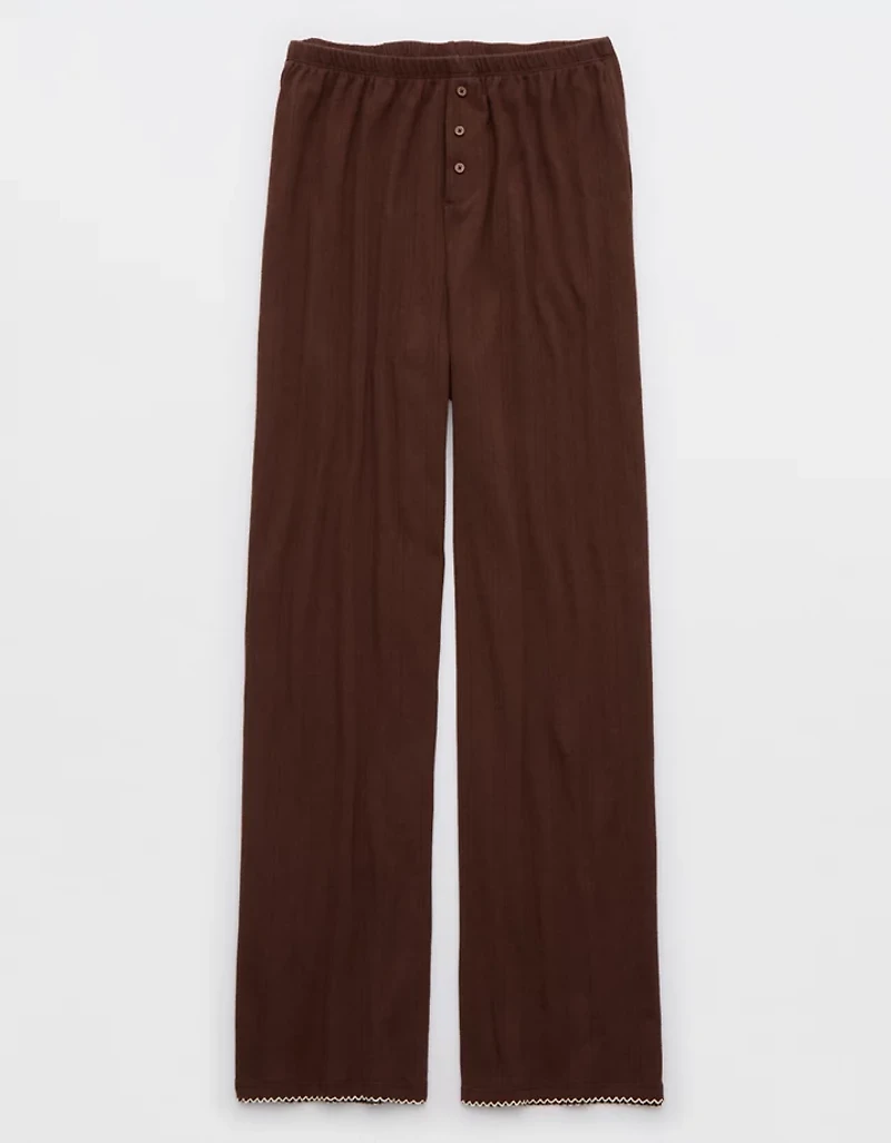 Aerie Off-Duty Pointelle Trouser PJ