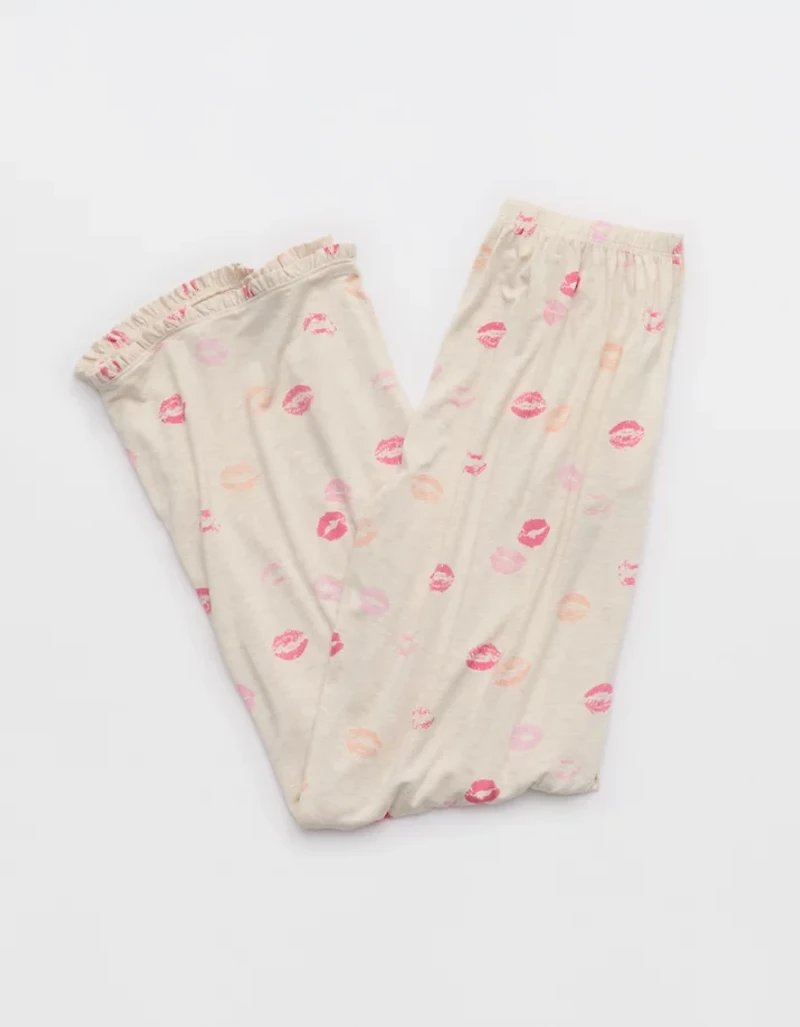 Aerie Real Soft® Ruffle Trouser PJ Pant