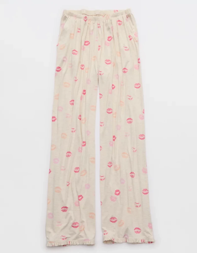 Aerie Real Soft® Ruffle Trouser PJ Pant