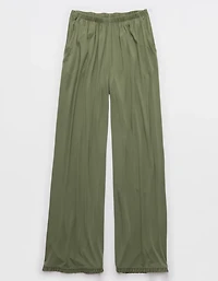 Aerie Real Soft® Ruffle Trouser PJ Pant