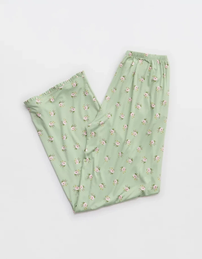 Aerie Real Soft® Ruffle Trouser PJ Pant