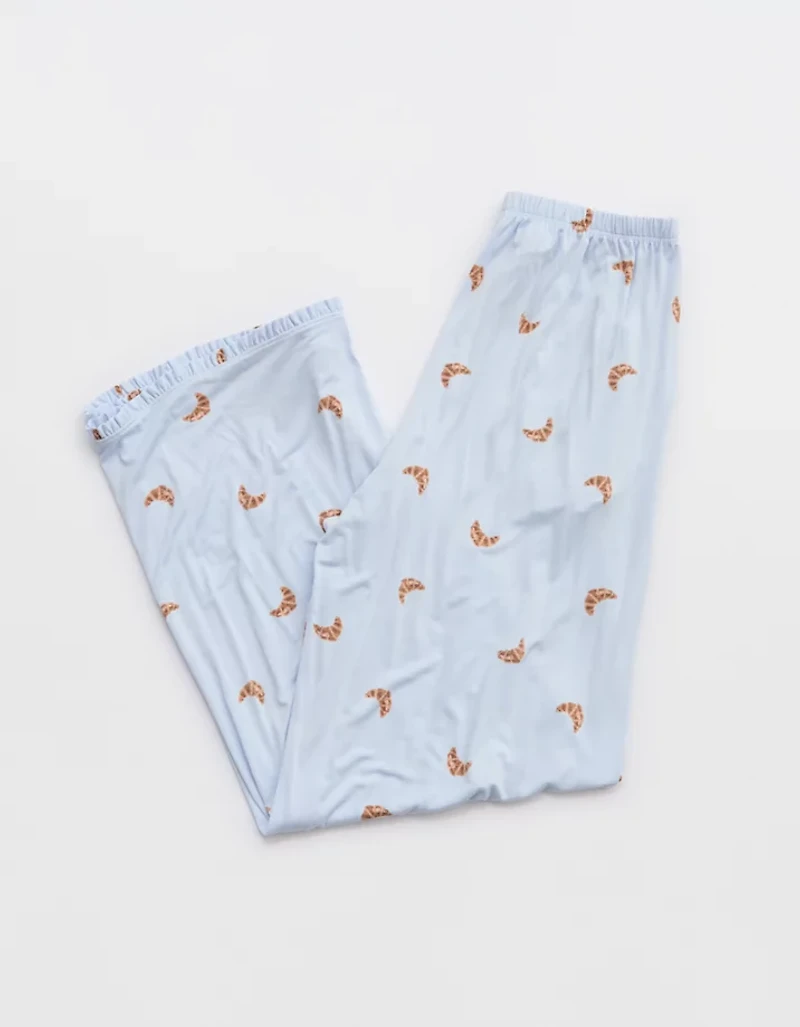 Aerie Real Soft® Ruffle Trouser PJ Pant