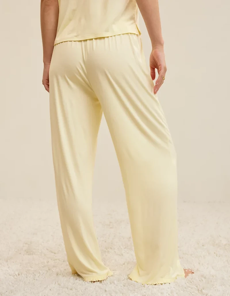 Aerie Real Soft® Ruffle Trouser PJ Pant