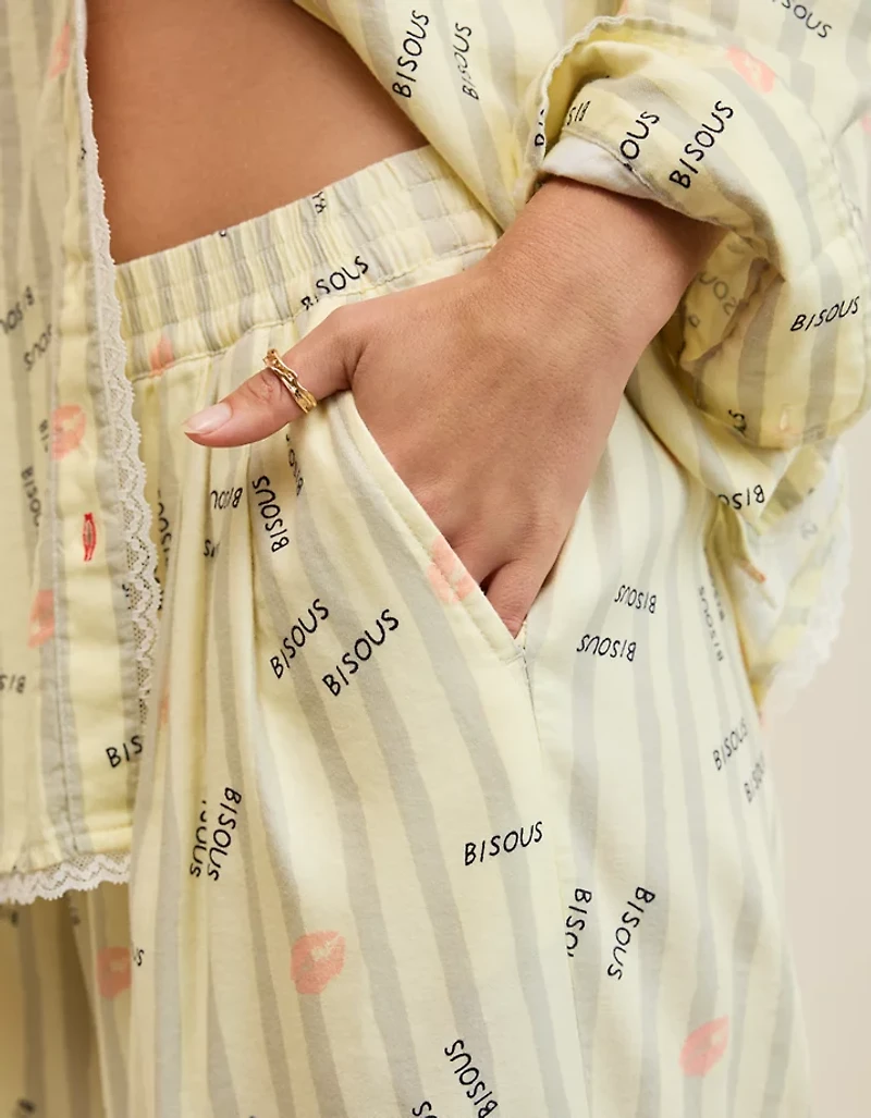 Aerie Street Flannel Trouser PJ