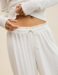 Aerie Off-Duty Pointelle Trouser PJ