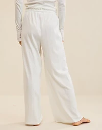 Aerie Off-Duty Pointelle Trouser PJ