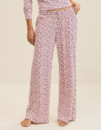 Aerie Off-Duty Pointelle Trouser PJ